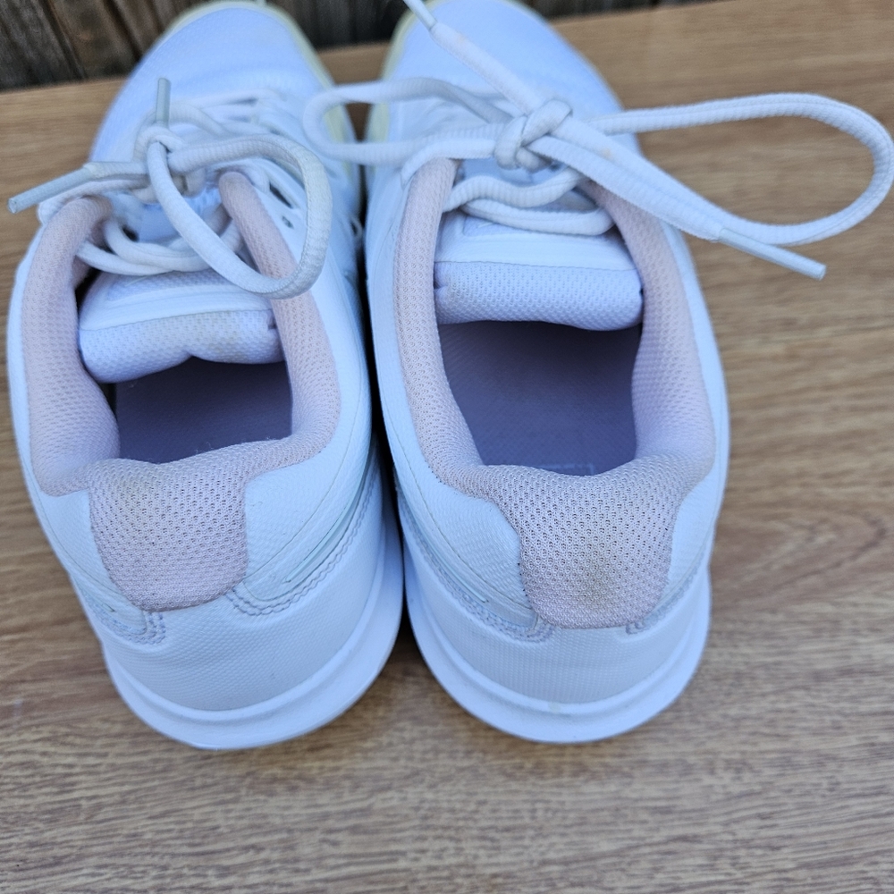 Nike White and Tan Sneakers Women Size 10 - Picture 13 of 16